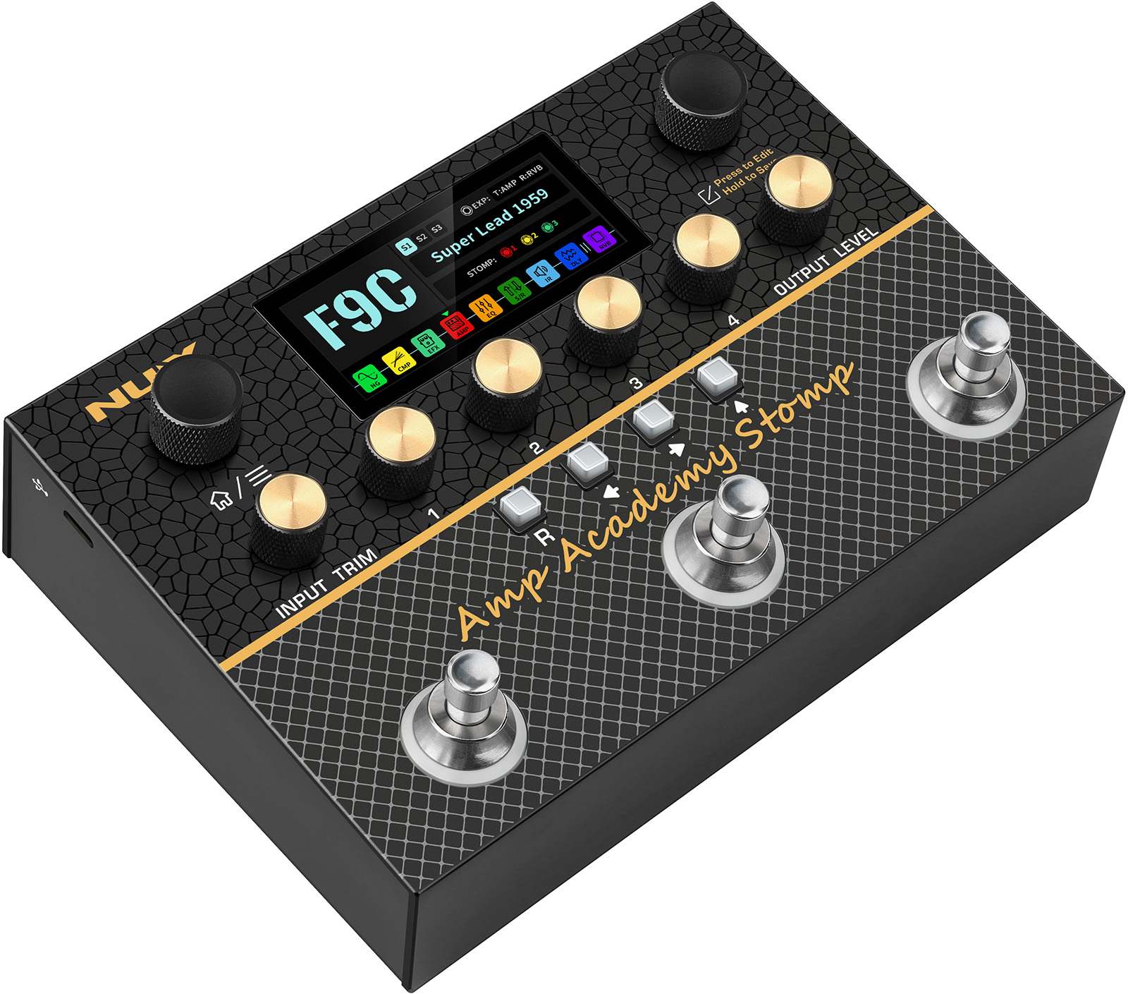 Nux Amp Academy Stomp - Electric guitar preamp - Variation 3