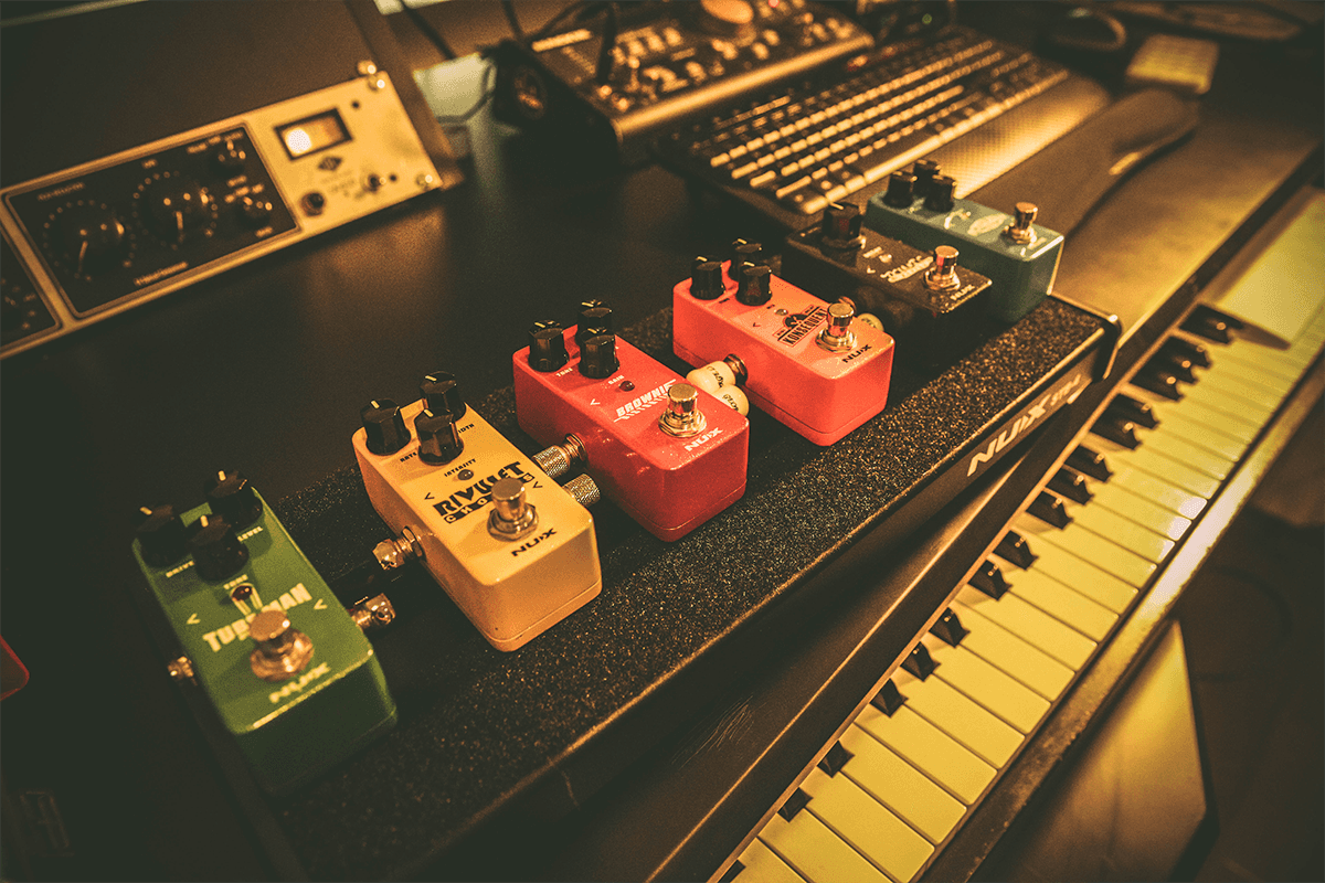 Nux Brownie Mini Core Distortion - Overdrive, distortion & fuzz effect pedal - Variation 4