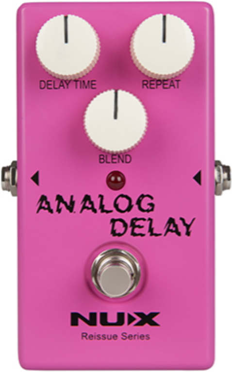 Nux Analog Delay Reissue - Reverb, delay & echo effect pedal - Main picture