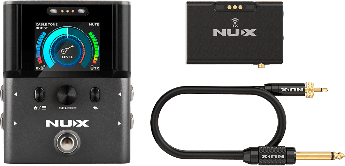 Nux B8 Systeme Sans Fil Guitare Basse - Electric guitar preamp - Main picture