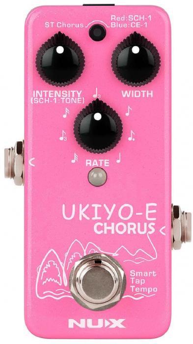 Modulation, chorus, flanger, phaser & tremolo effect pedal Nux                            NCH-4 Ukyio-E Chorus