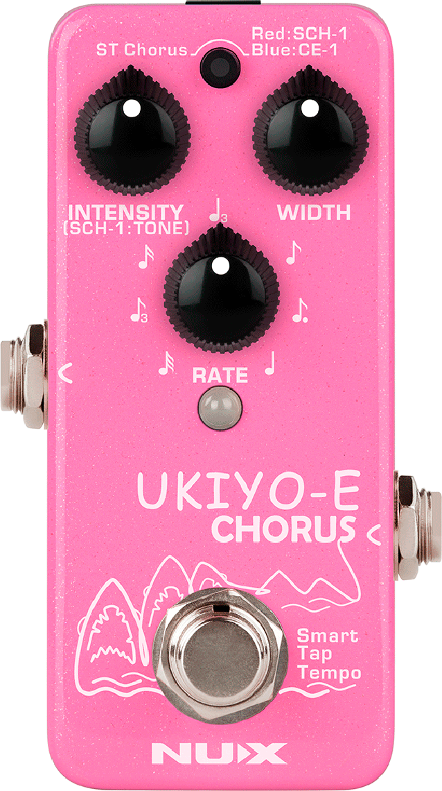 Nux Nch-4 Ukiyo-e Chorus - Modulation, chorus, flanger, phaser & tremolo effect pedal - Main picture