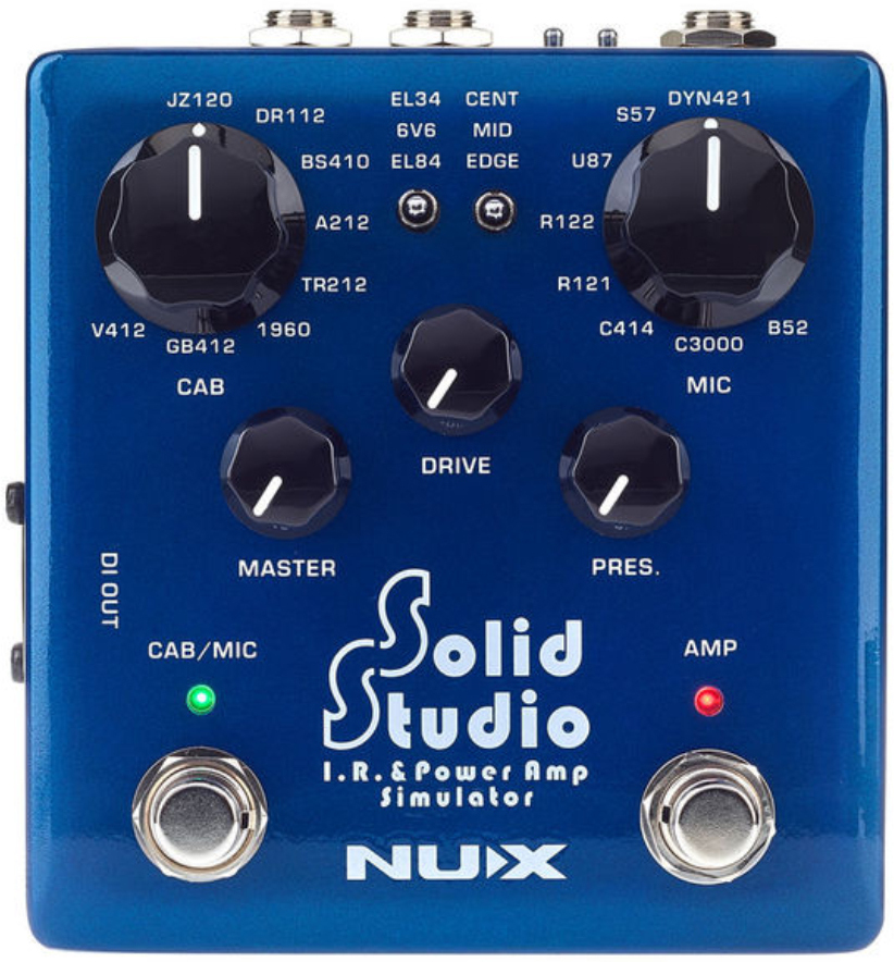 Nux Solid Studio Nss-5 Ir & Power Amp Simulator - Cabinet Simulator - Main picture