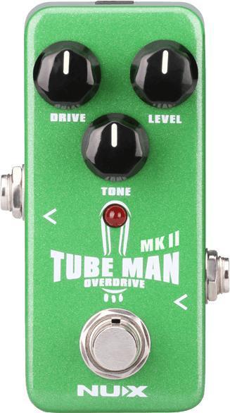 Overdrive, distortion & fuzz effect pedal Nux                            Tubeman-OD Mini