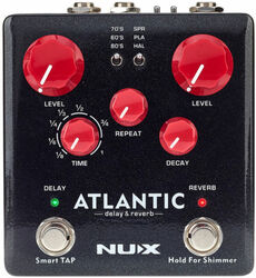 Reverb, delay & echo effect pedal Nux                            Atlantic NDR-5 Delay & Reverb