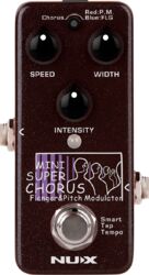 Modulation, chorus, flanger, phaser & tremolo effect pedal Nux                            NCH-5 Mini Chorus