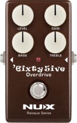 Overdrive, distortion & fuzz effect pedal Nux                            6ixty-5ive Overdrive