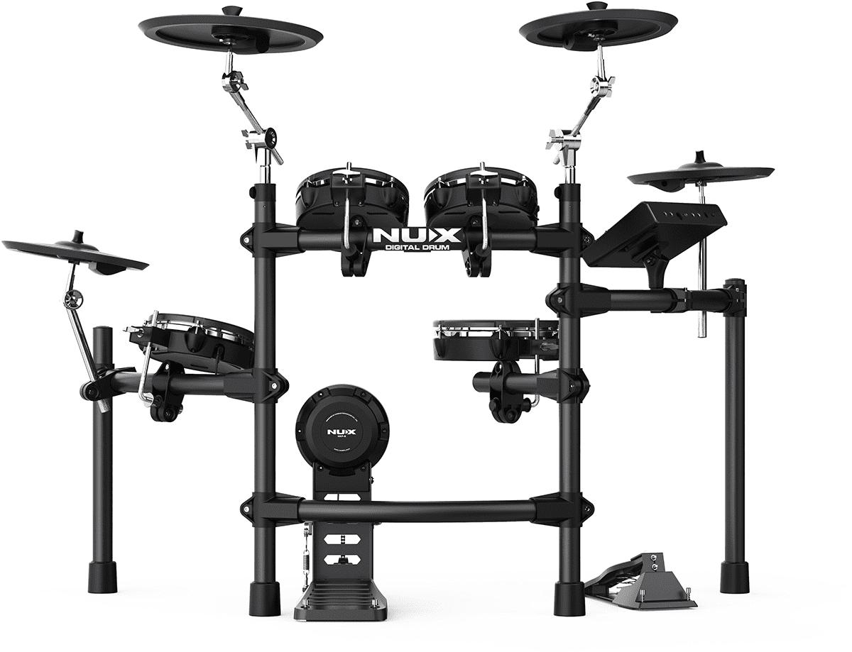 Nux Dm-7x Bundle Complet - X-hp1 + Dt90 + Vic5a + Tapis - Drum Promo Set - Variation 3