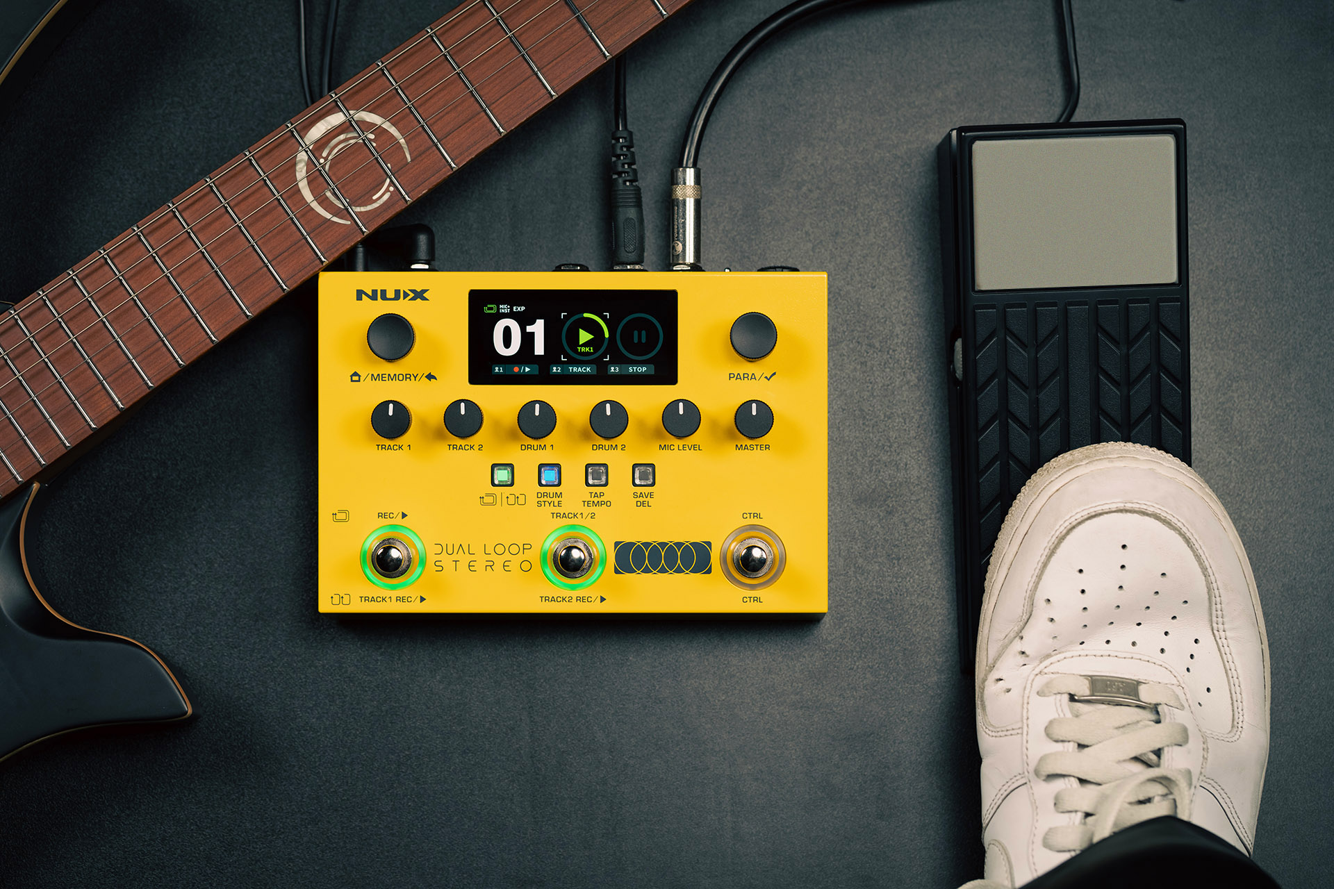 Nux Dual Loop Stereo - Looper effect pedal - Variation 5