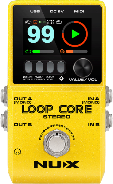 Looper effect pedal Nux                            Loop Core Stereo