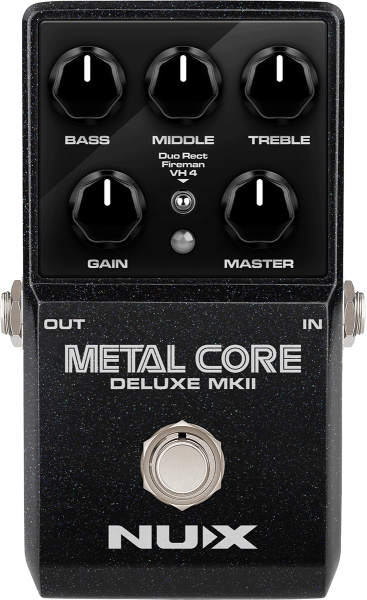 Overdrive, distortion & fuzz effect pedal Nux                            Metal Core Deluxe MK2