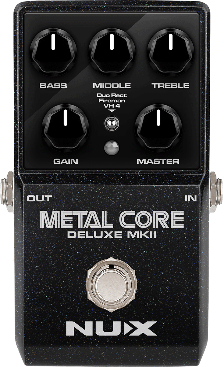 Nux Metal Core Deluxe Mk2 - Overdrive, distortion & fuzz effect pedal - Main picture