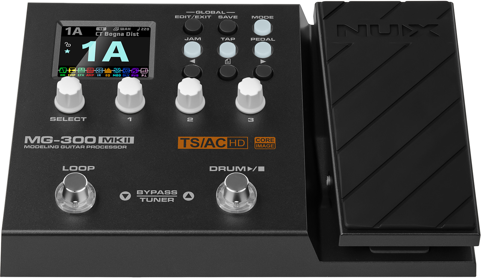 Nux Mg-300 Mk2 Multi-effects - Multieffect for electric guitar - Variation 1