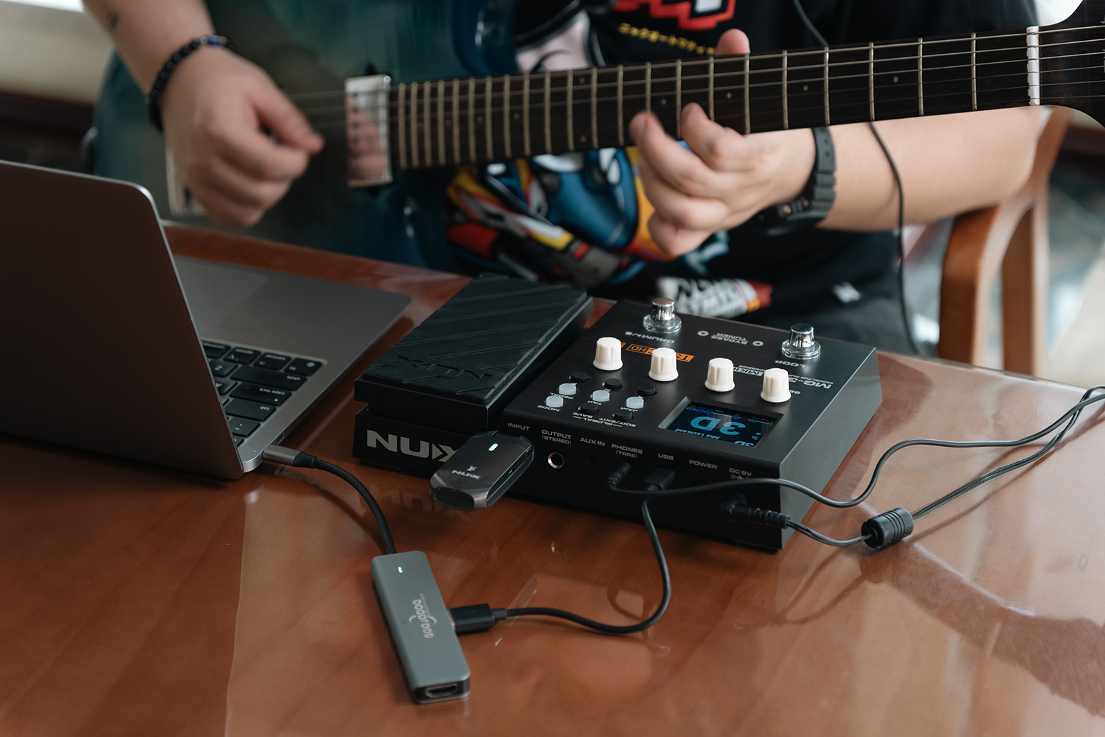 Nux Mg-300 Mk2 Multi-effects - Multieffect for electric guitar - Variation 4