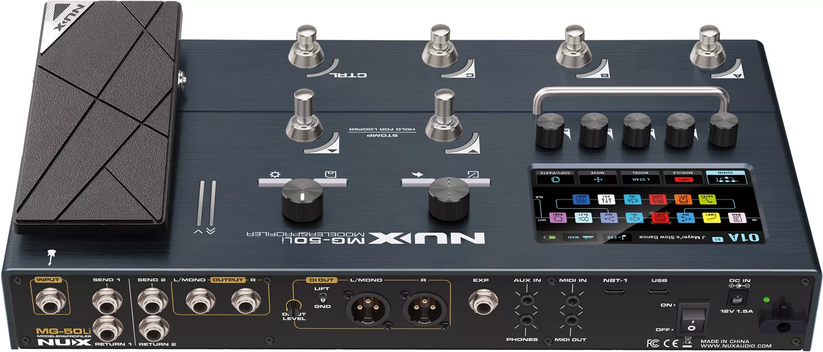 Nux MG50 LI Multieffect for electric guitar