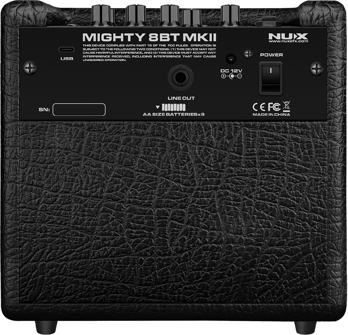 Nux Mighty 8 Bt 8w 1x6.5 - Electric guitar combo amp - Variation 2