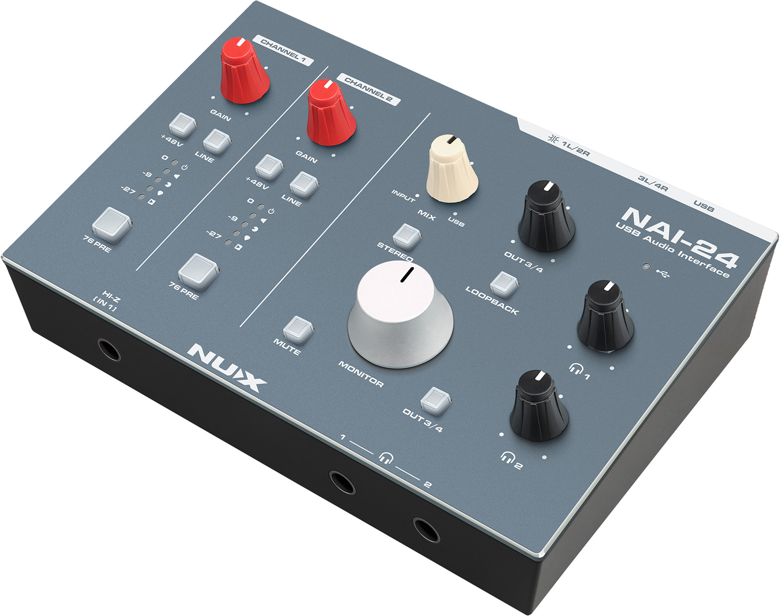 Nux Nai-24 - USB audio interface - Variation 7