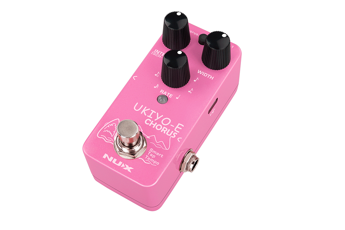 Nux Nch-4 Ukiyo-e Chorus - Modulation, chorus, flanger, phaser & tremolo effect pedal - Variation 1