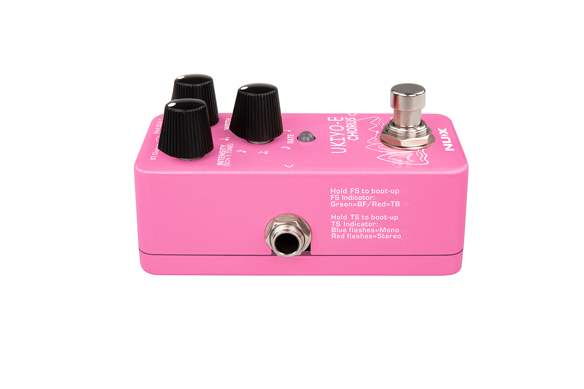 Nux Nch-4 Ukiyo-e Chorus - Modulation, chorus, flanger, phaser & tremolo effect pedal - Variation 4