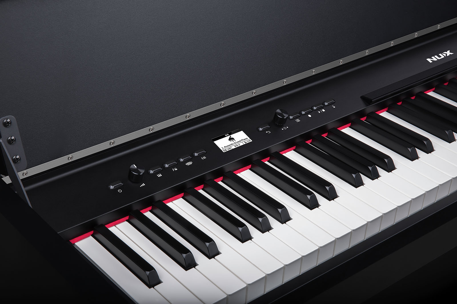 Nux Nck-330 - Noir - Digital piano with stand - Variation 5