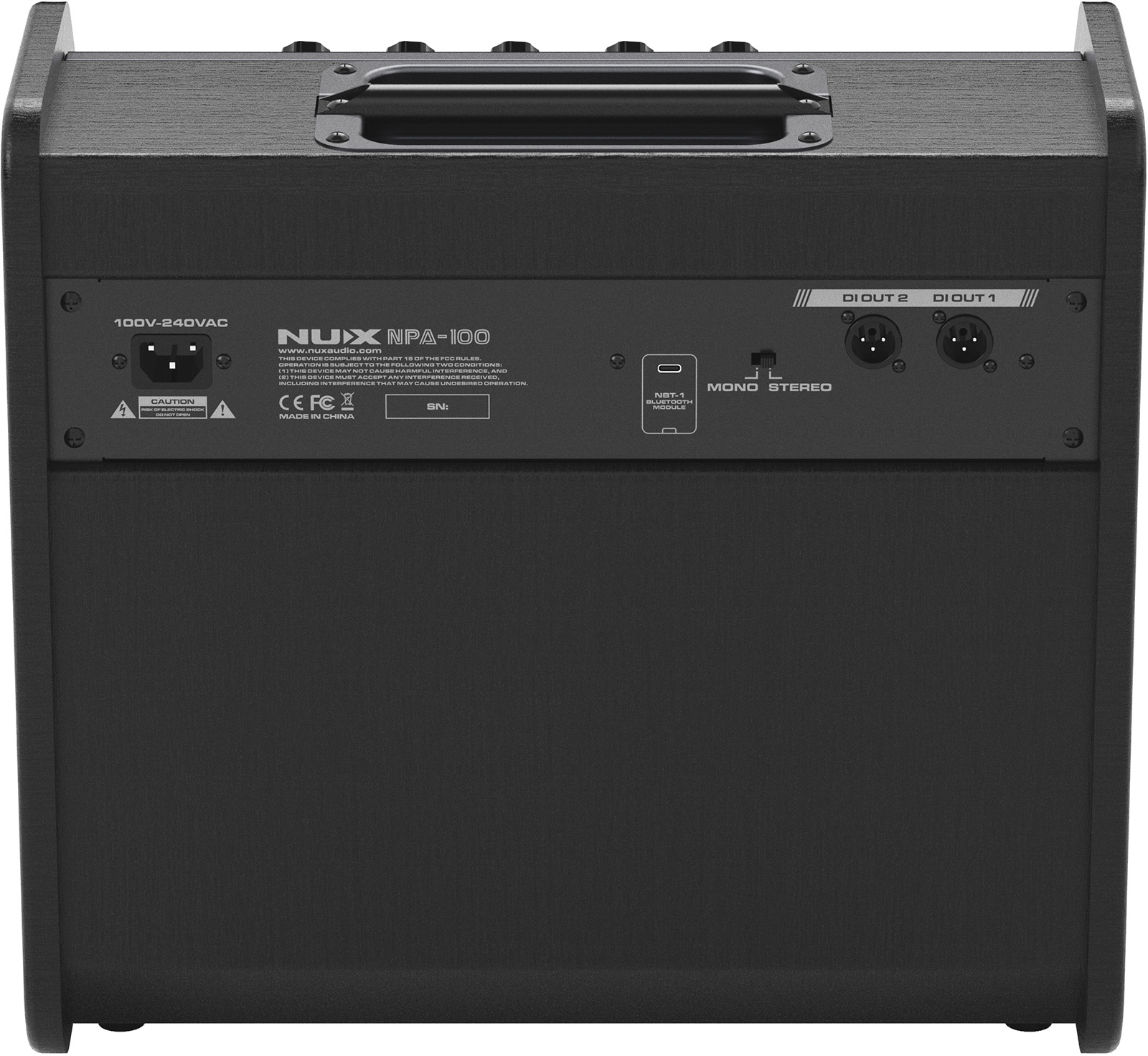 Nux Npa-100 120w - Electronic drum monitoring - Variation 3