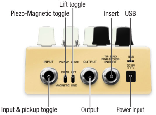 Nux Stageman Floor Nap-5 Acoustic Preamp & Di Verdugo - Acoustic preamp - Variation 3