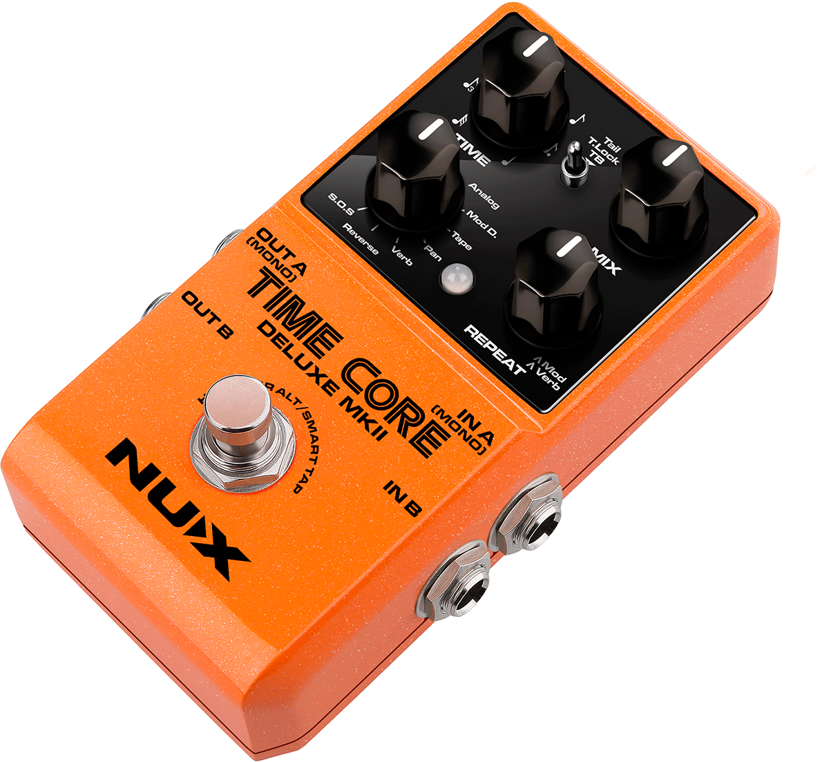 Nux Time Core Deluxe Mk2 - Reverb, delay & echo effect pedal - Variation 1