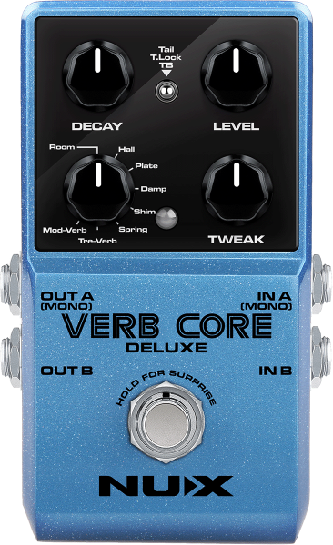Reverb, delay & echo effect pedal Nux                            Verb Core Deluxe MK2