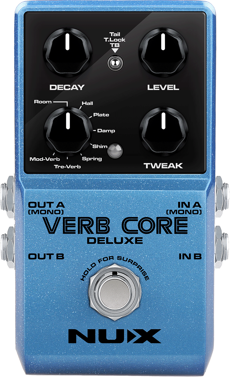 Nux Verb Core Deluxe Mk2 - Reverb, delay & echo effect pedal - Main picture