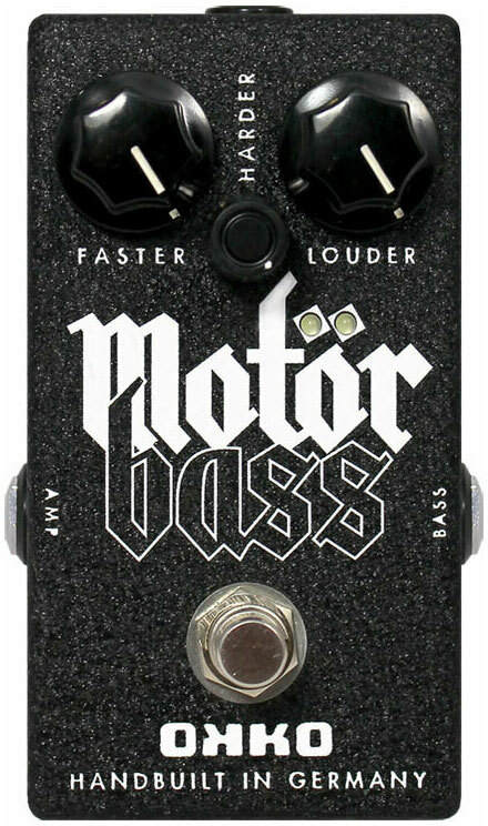 Okko MotÖrbass Distortion - Overdrive, distortion, fuzz effect pedal for bass - Main picture