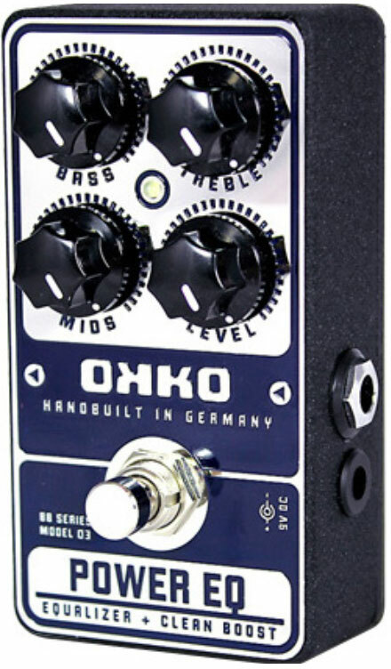 Okko Power Eq & Clean Boost - EQ & enhancer effect pedal - Main picture