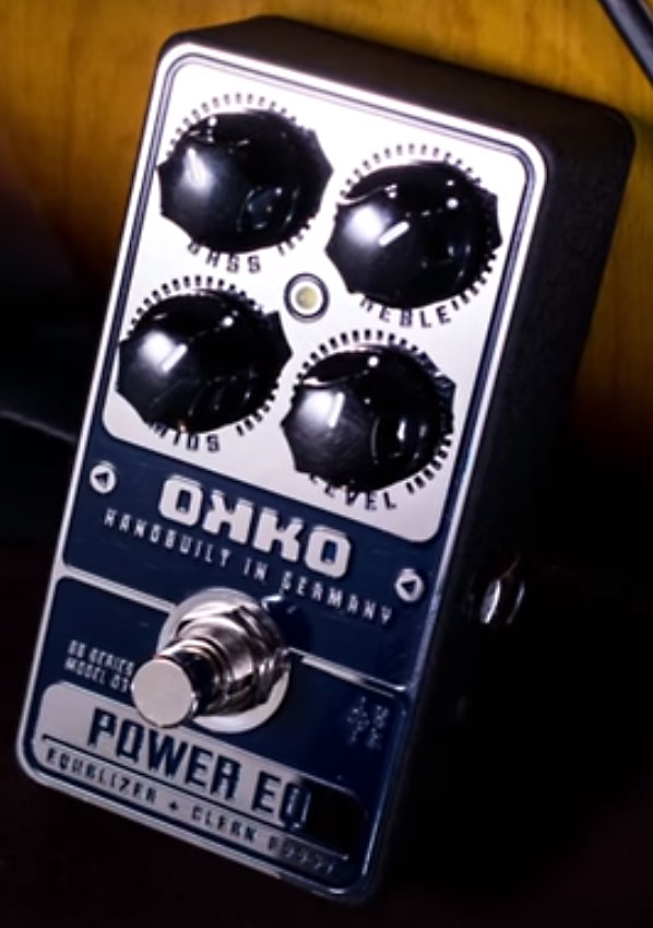 Okko Power Eq & Clean Boost - EQ & enhancer effect pedal - Variation 1