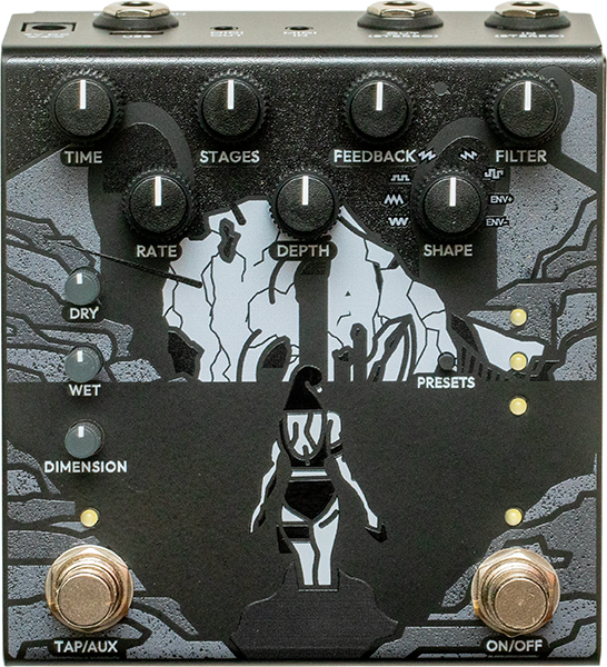 Old Blood Noise Bathing Ink - Reverb, delay & echo effect pedal - Main picture