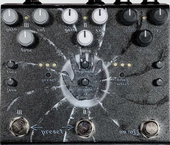 Old Blood Noise Beam Splitter V2 Shadow - Overdrive, distortion & fuzz effect pedal - Main picture
