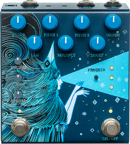 Old Blood Noise Dark Star Stereo Reverb - Reverb, delay & echo effect pedal - Main picture