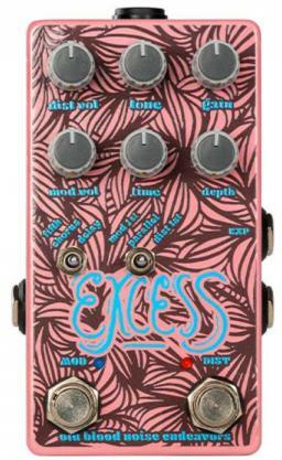 Old Blood Noise Excess V2 Distortion Chorus/delay - Overdrive, distortion & fuzz effect pedal - Main picture
