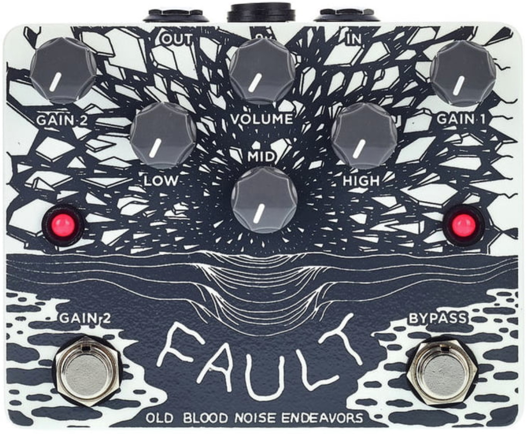 Old Blood Noise Fault Overdrive/distortion - Overdrive, distortion & fuzz effect pedal - Main picture