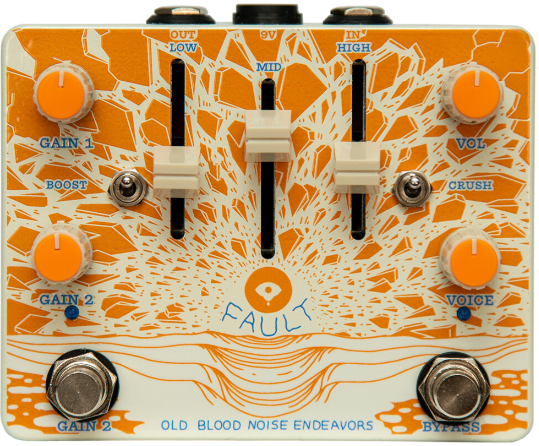 Old Blood Noise Fault Overdrive/distortion V2 - Overdrive, distortion & fuzz effect pedal - Main picture