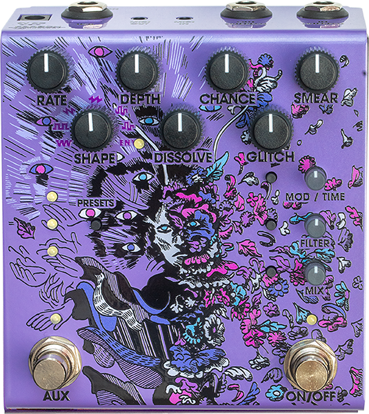 Old Blood Noise Parting Purple - Modulation, chorus, flanger, phaser & tremolo effect pedal - Main picture