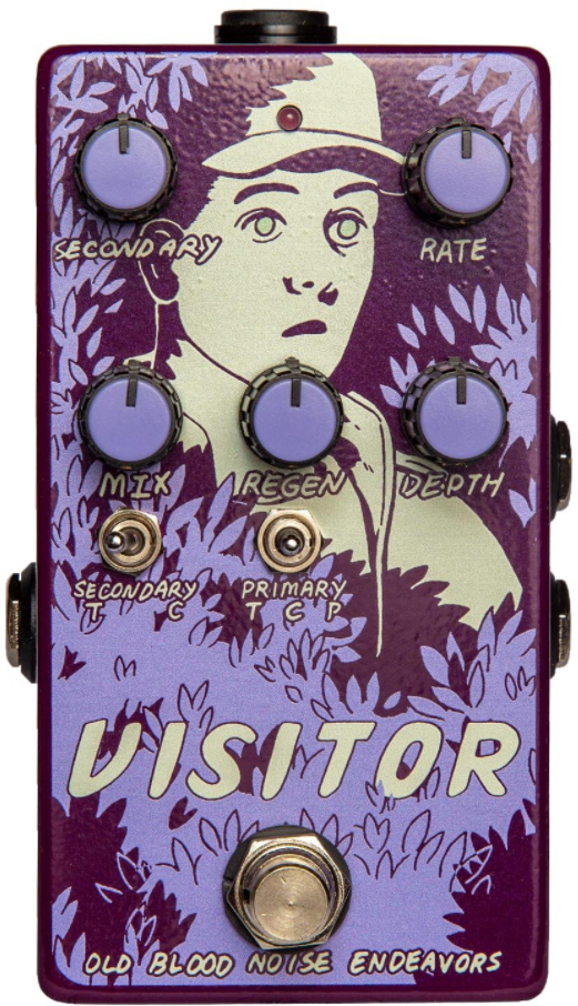 Old Blood Noise Visitor Parallel Multi-modulator - Modulation, chorus, flanger, phaser & tremolo effect pedal - Main picture