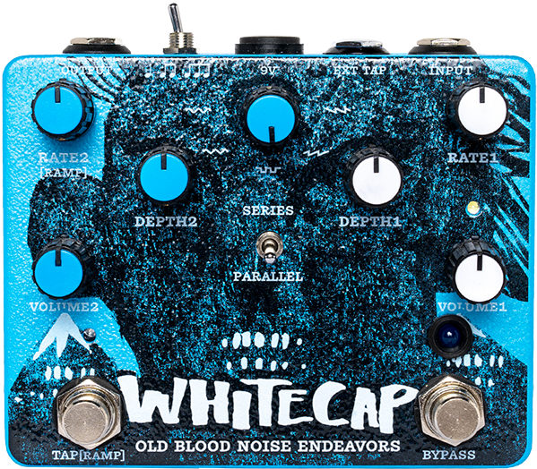 Old Blood Noise Whitecap Asynchronous Dual Tremolo - Modulation, chorus, flanger, phaser & tremolo effect pedal - Main picture