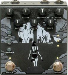 Reverb, delay & echo effect pedal Old blood noise Bathing Ink