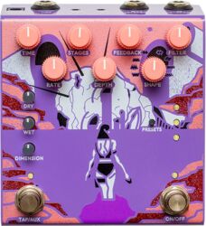 Reverb, delay & echo effect pedal Old blood noise Bathing Orchid