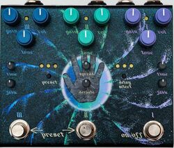 Overdrive, distortion & fuzz effect pedal Old blood noise Beam Splitter V2 Cool