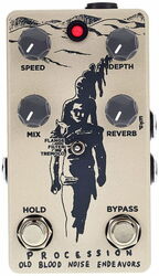 Reverb, delay & echo effect pedal Old blood noise Procession Reverb
