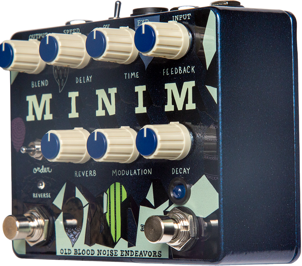 Old Blood Noise Minim Reverb Delay And Reverse - Reverb, delay & echo effect pedal - Variation 1