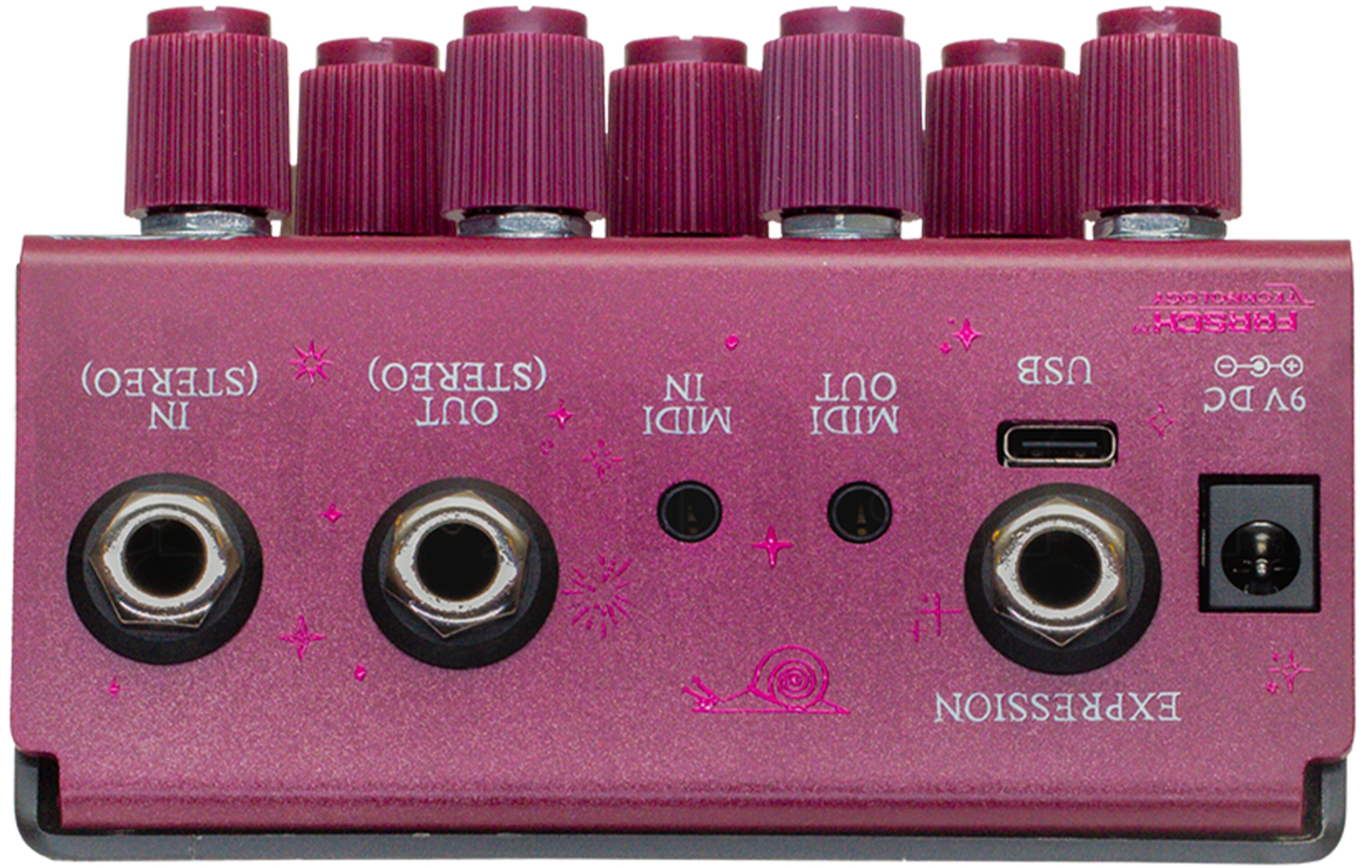 Old Blood Noise Sunlight Stereo Reverb Maroon - Reverb, delay & echo effect pedal - Variation 1