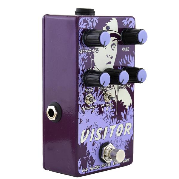 Old Blood Noise Visitor Parallel Multi-modulator - Modulation, chorus, flanger, phaser & tremolo effect pedal - Variation 1