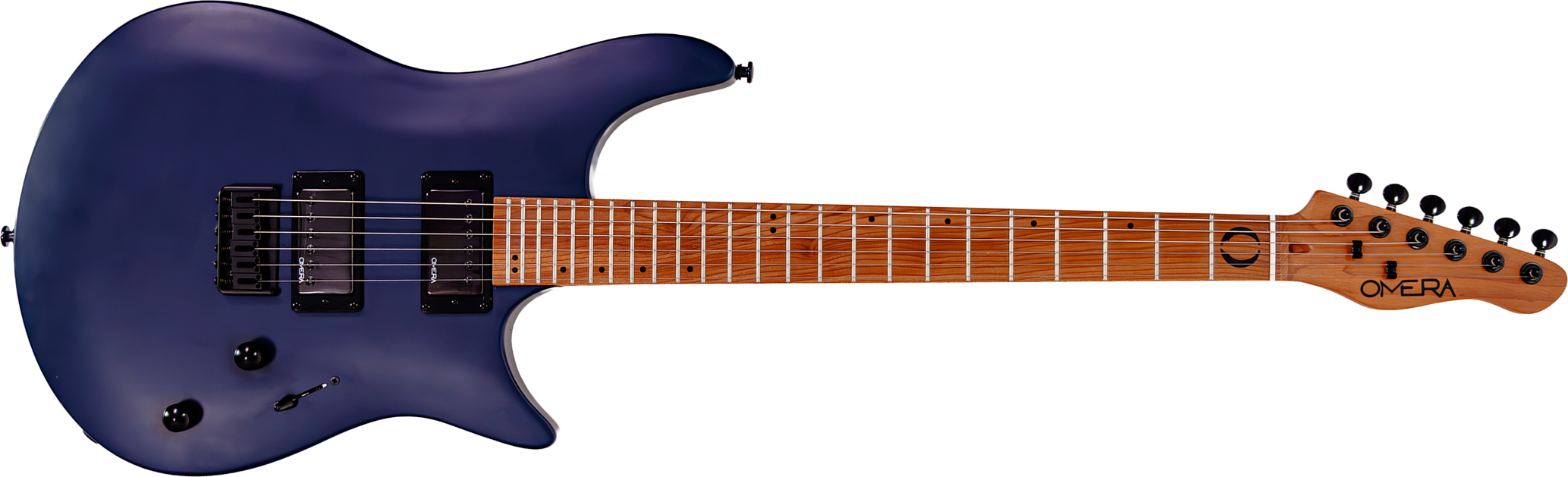 Omera Guitars Lucy 2h Ht Mn - Abyssal Blue - Str shape electric guitar - Main picture