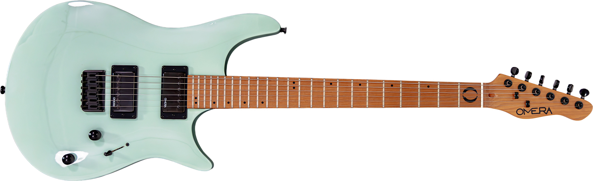 Omera Guitars Lucy 2h Ht Mn - Soft Minth - Str shape electric guitar - Main picture
